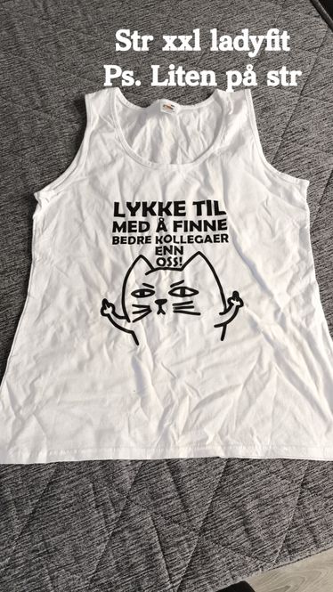 Hovedbilde Lykke til kollega ladyfit XXL ...