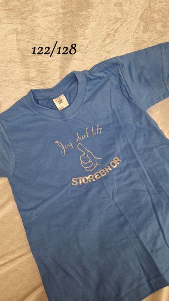 Jeg skal bli storebror blå 128