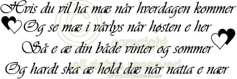 Hvis du vil ha mæ