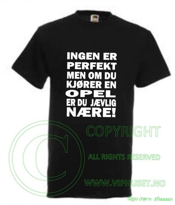 Hovedbilde Ingen er perfekt Opel