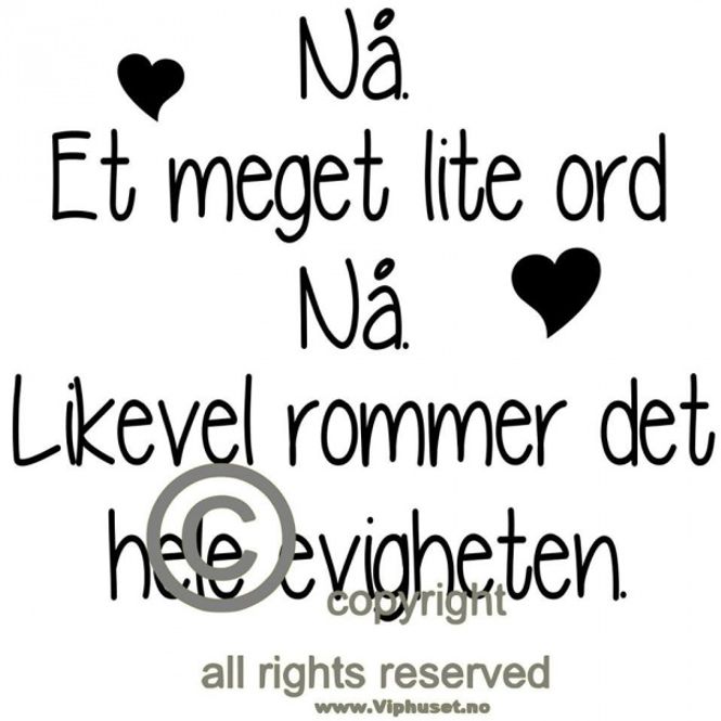 Hovedbilde Nå - et meget lite ord