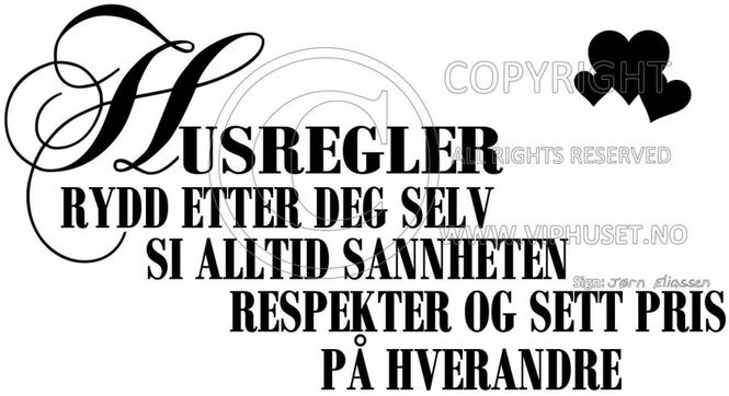 Hovedbilde Husregler rydd opp