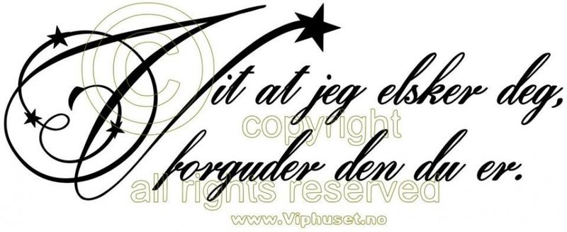 Vit at jeg elsker deg 2