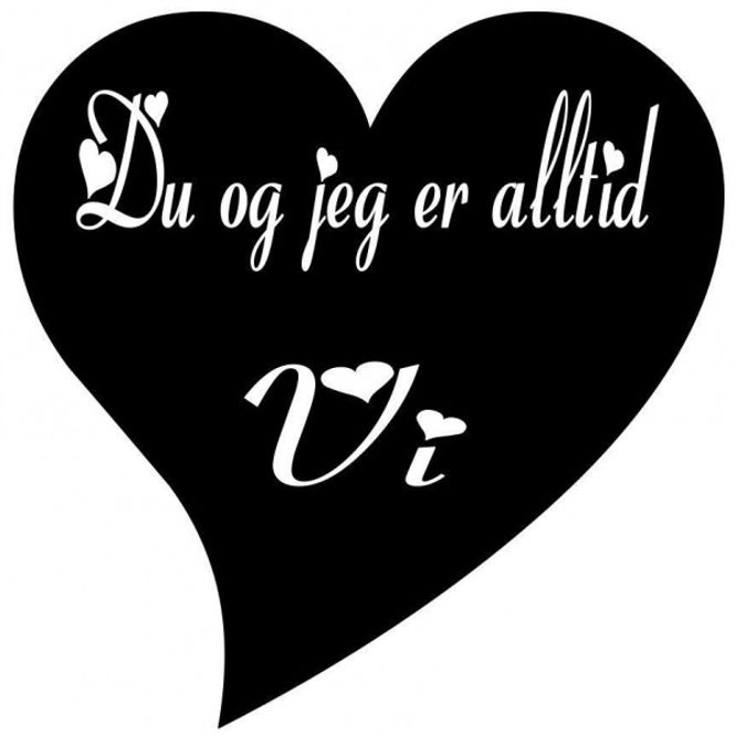 Hovedbilde Du og jeg er alltid vi
