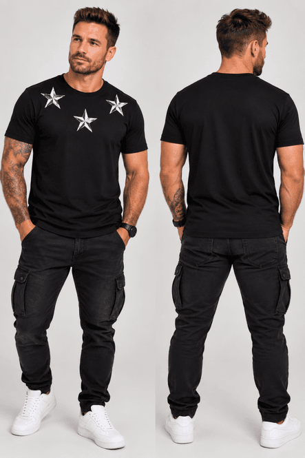 Hovedbilde Nash t-shirt, svart strl s