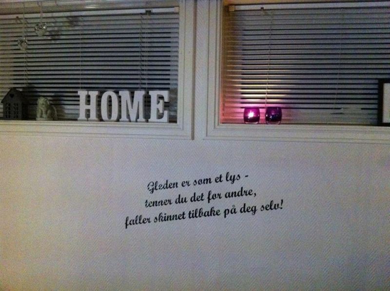 Gleden er som et lys