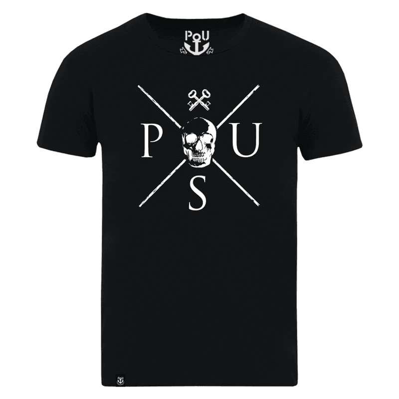 JASON TEE Svart Str L