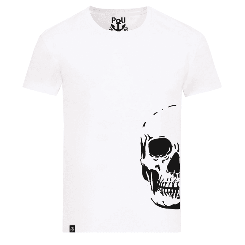 Wesley t-shirt hvit Str XL