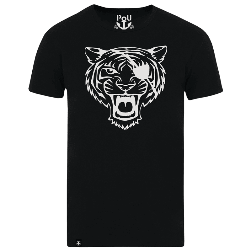 Les Tigres t-shirt svart str  XXL