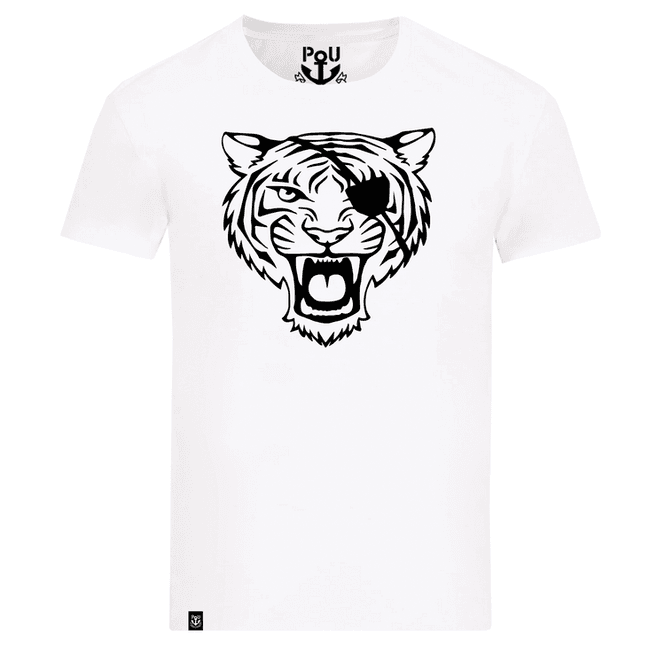 Hovedbilde Les Tigres t-shirt hvit str L
