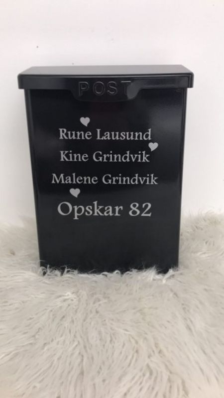 Postkasse tekst 