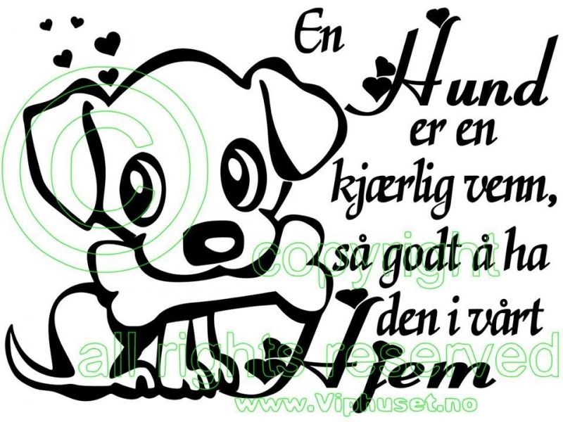 En hund er en kjærlig venn