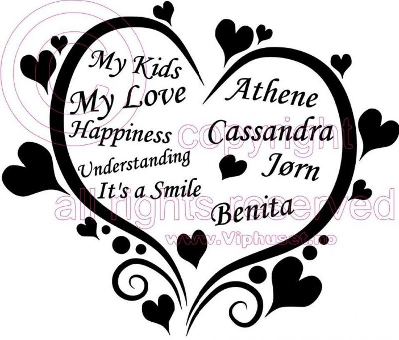 My kids , my love