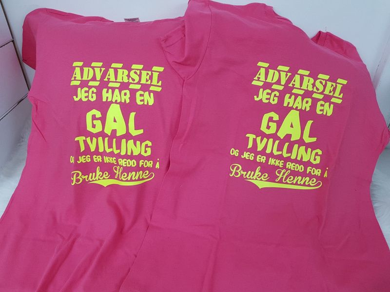 Advarsel ! Jeg har en gal tvilling