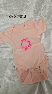 Hovedbilde Body ugle 0-6 mnd