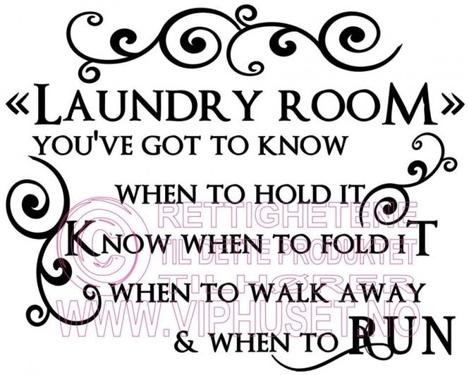 Hovedbilde Laundry room - Youve got to ...