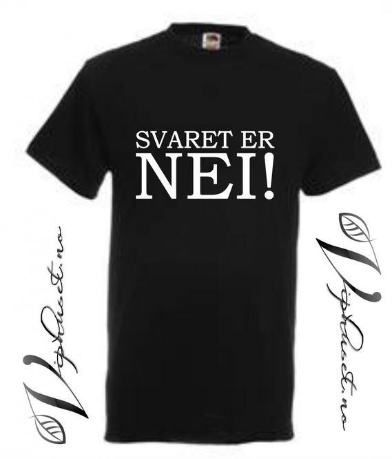 Hovedbilde Svaret er NEI !