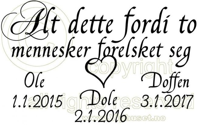 Hovedbilde Alt dette fordi med 3 navn