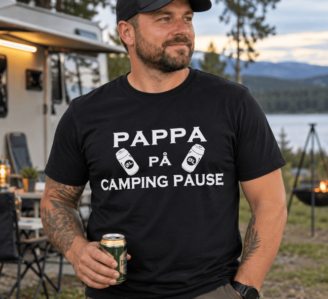 Hovedbilde Pappa på campingpause ( M ) 