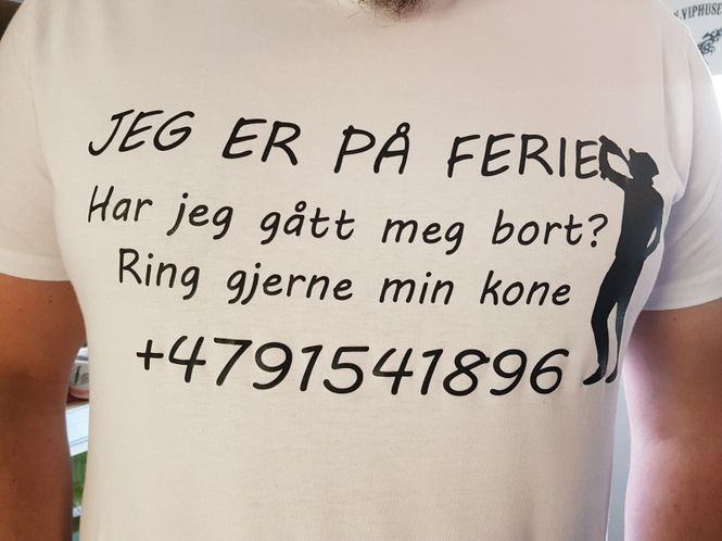 Hovedbilde Jeg er på ferie / fylla ...