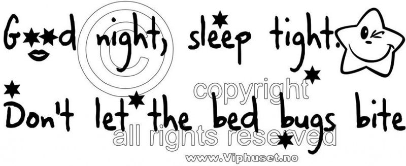 Goodnight sleep