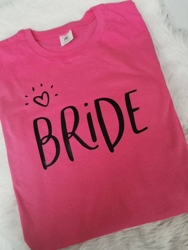 Bride m/uten egen tekst på ryggen