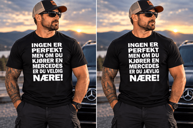Hovedbilde Ingen er perfekt Mercedes