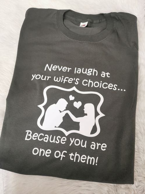 Hovedbilde Never laugh at your wifes