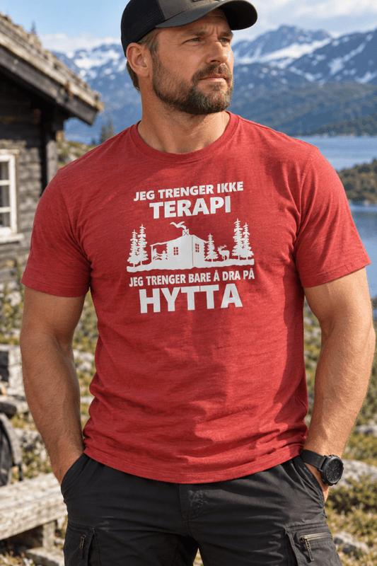 Jeg trenger ikke terapi HYTTA
