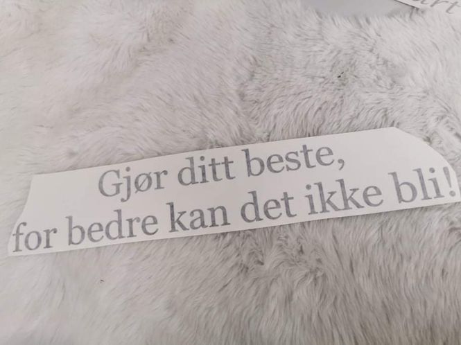 Hovedbilde Gjør ditt beste