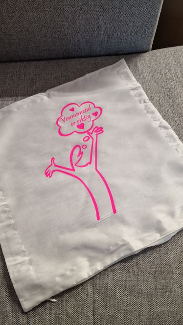 Hovedbilde Putetrekk venninnetid rosa