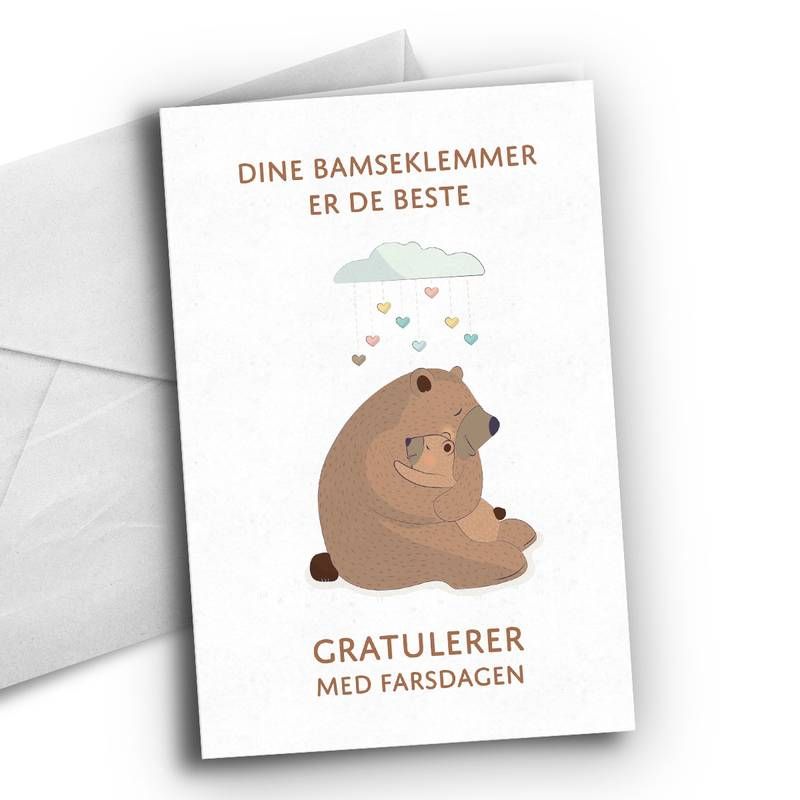 Kort Farsdag - Bamseklem 