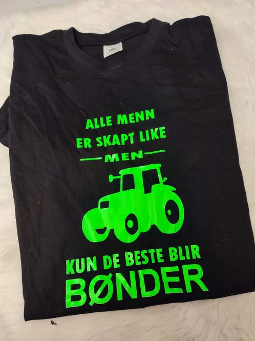 Hovedbilde Alle menn bønder str M 
