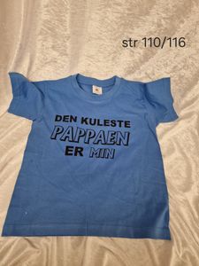 Hovedbilde Tshirt blå den kuleste ...
