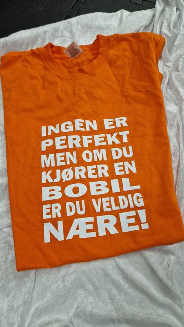 Hovedbilde Bobil veldig orange ( S )